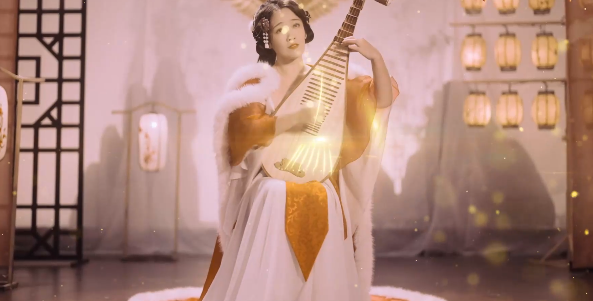 <b>缤纷的打击乐都将勾勒出塞外景象特殊的琵琶技法则模拟出漫天黄沙</b>