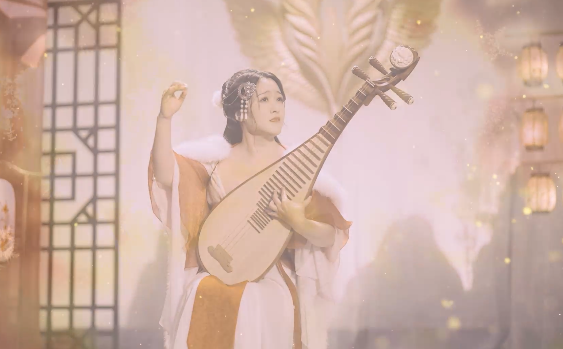 经典琵琶古曲塞上曲为基调带来创造魔域金秋万能宠专属落雁风华
