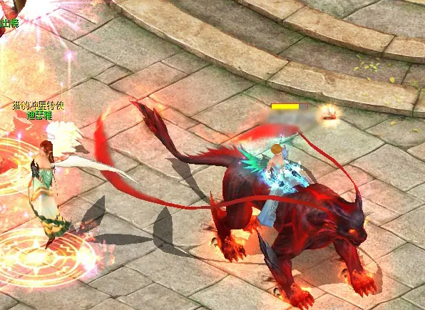 捺不住内心的激越只待这位浴火战神踏莲而来与之共赴沙场