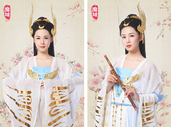 <b>一件汉服的诞生从游戏美术团队的落笔规划到汉服规划师的裁剪成衣</b>